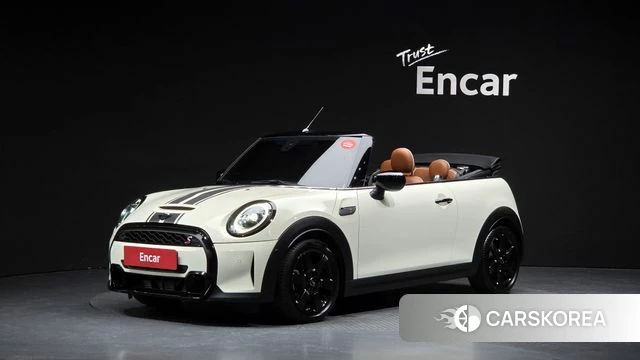 Mini Cooper S Convertible 2021 Жемчужный цвет из Кореи