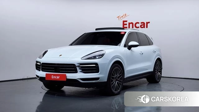 Porsche Cayenne (PO536) 2020 Белый из Кореи
