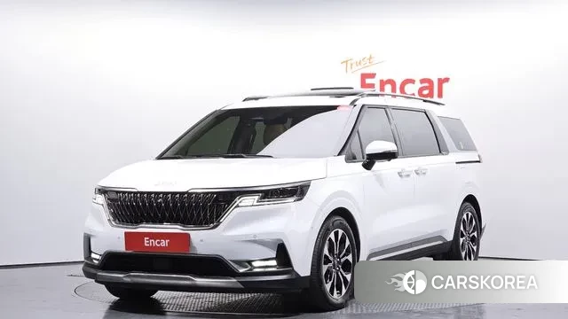 Kia Carnival 4th generation 2021 Белый из Кореи