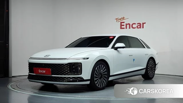 Hyundai Grandeur Hybrid (GN7) 2024 Белый из Кореи