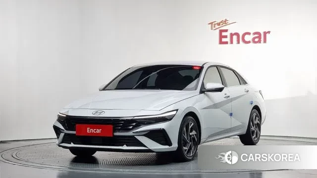 Hyundai The New Avante Hybrid (CN7) 2025 Белый из Кореи
