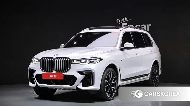 BMW X7 (G07) 2022 Белый из Кореи
