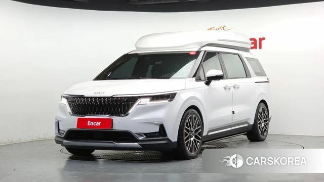 Kia Carnival 4th generation 2021 Белый из Кореи