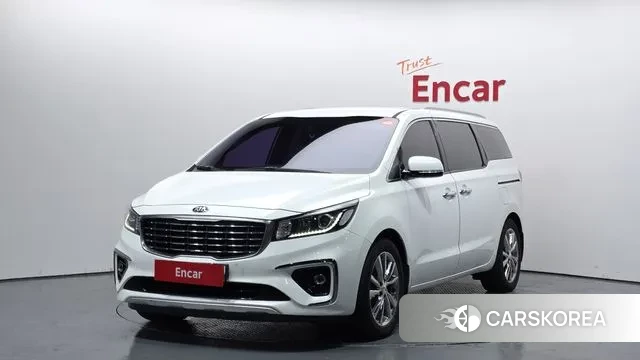 Kia The New Carnival 2019 Белый из Кореи