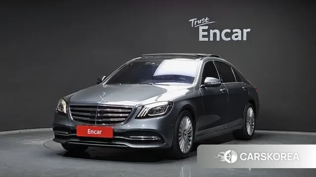 Mercedes-Benz S-Class W222 2019 Серый из Кореи