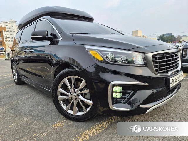 Kia The New Carnival 2019 Черный из Кореи