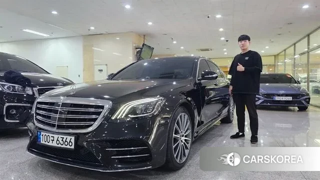 Mercedes-Benz S-Class W222 2018 Черный из Кореи