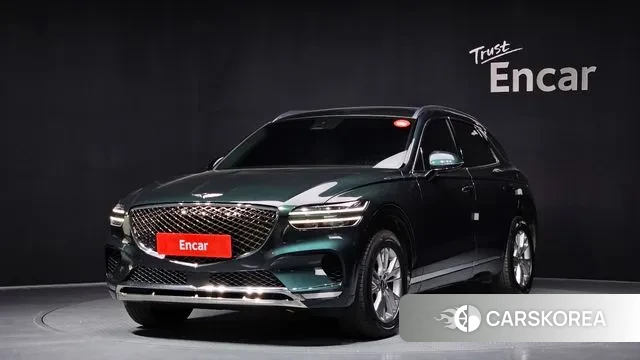 Genesis GV70 2021 Зеленый из Кореи
