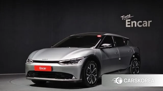 Kia EV6 2021 Серый из Кореи