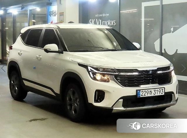 Kia The New Seltos 2025 Белый из Кореи