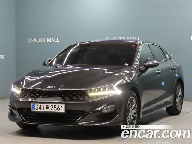 Kia K5 3rd generation 2021 Серый из Кореи