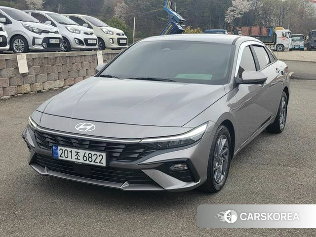 Hyundai The New Avante (CN7) 2023 Серый из Кореи