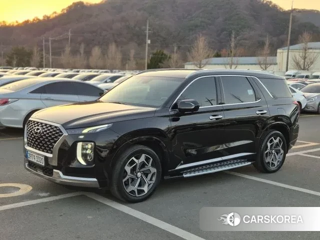 Hyundai Palisade 2022 Черный из Кореи