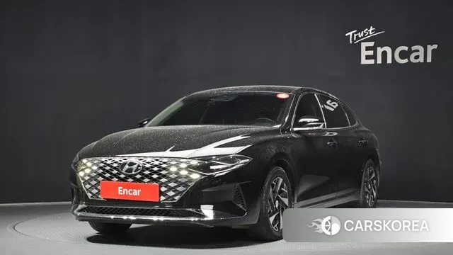 Hyundai The New Grandeur IG Hybrid 2021 Черный из Кореи