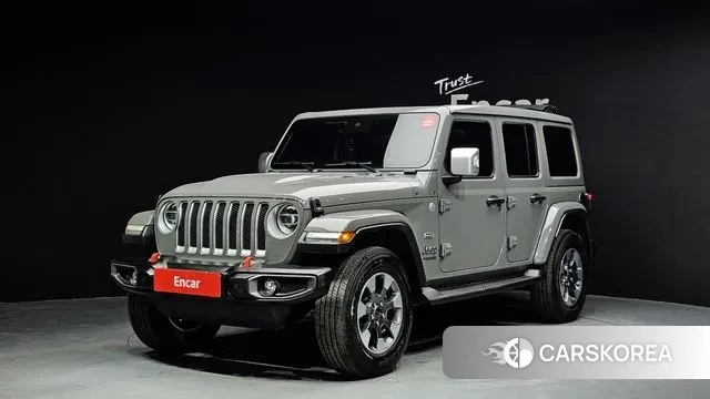 Jeep Wrangler (JL) 2022 Серый из Кореи