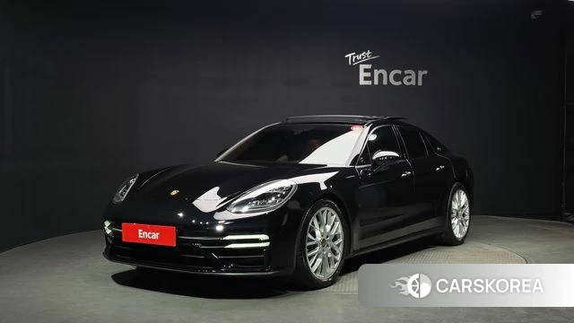 Porsche Panamera (971) 2021 Черный из Кореи