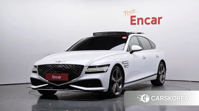 Genesis G80 (RG3) 2022 Белый из Кореи