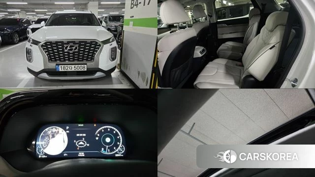Hyundai Palisade 2021 Белый из Кореи