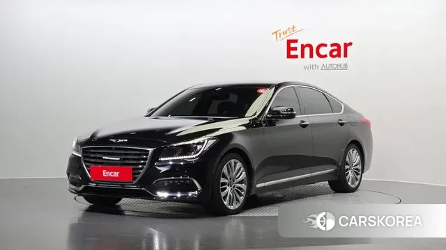 Genesis G80 2018 Черный из Кореи