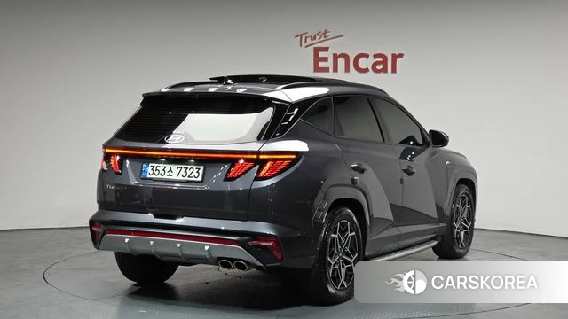 Hyundai Tucson Hybrid (NX4) 2021 Серый из Кореи