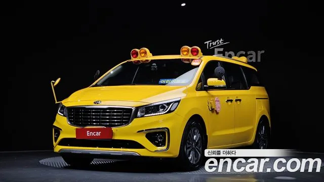 Kia The New Carnival 2019 Желтый из Кореи
