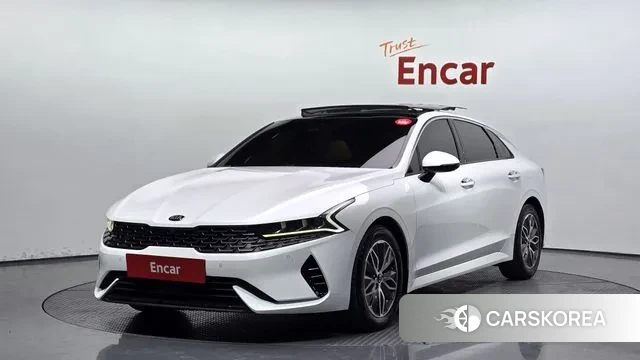 Kia K5 Hybrid 3rd Generation 2021 Белый из Кореи