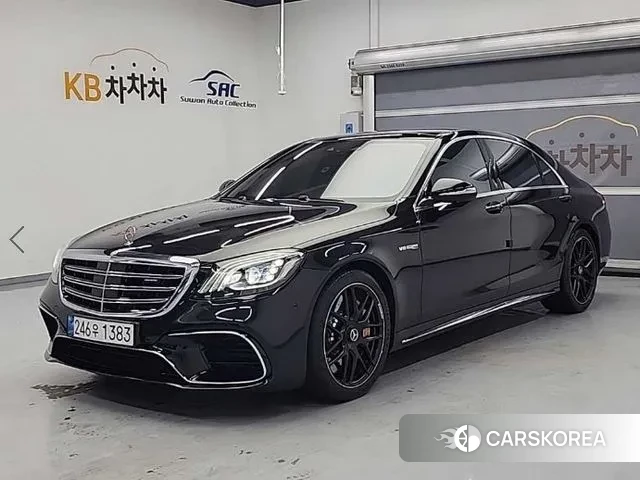 Mercedes-Benz S-Class W222 2019 Черный из Кореи
