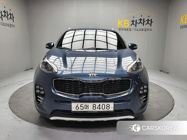 Kia Sportage 4th Generation 2018 Синий из Кореи