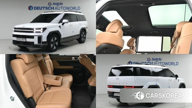 Hyundai Santa Fe (MX5) 2024 Белый из Кореи