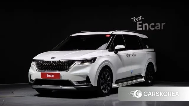 Kia Carnival 4th generation 2020 Белый из Кореи