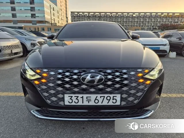Hyundai The New Grandeur IG 2021 Черный из Кореи