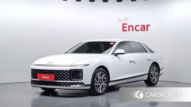 Hyundai Grandeur Hybrid (GN7) 2024 Белый из Кореи