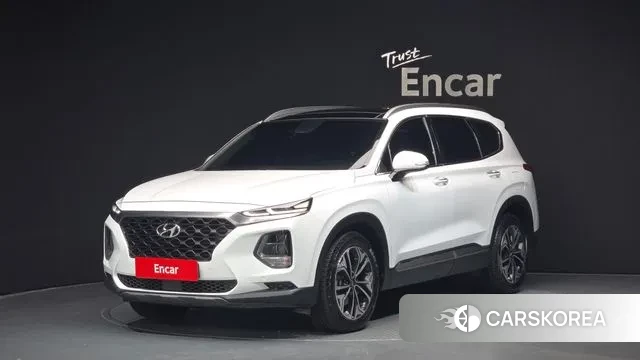 Hyundai Santa Fe TM 2018 Белый из Кореи