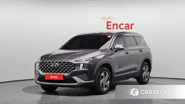 Hyundai The New Santa Fe 2022 Серый из Кореи