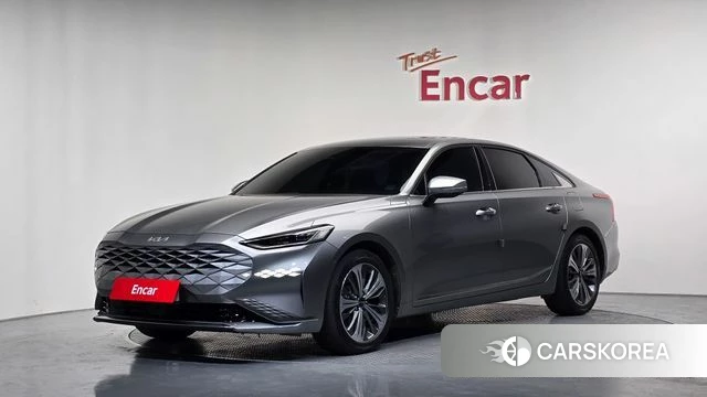 Kia K8 Hybrid 2023 Серебристо-серый из Кореи
