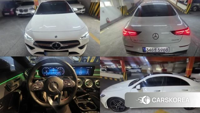 Mercedes-Benz CLA-Class C118 2022 Белый из Кореи
