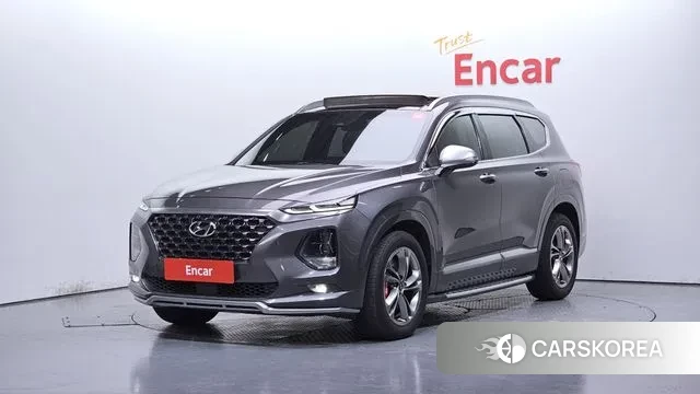 Hyundai Santa Fe TM 2019 Серый из Кореи