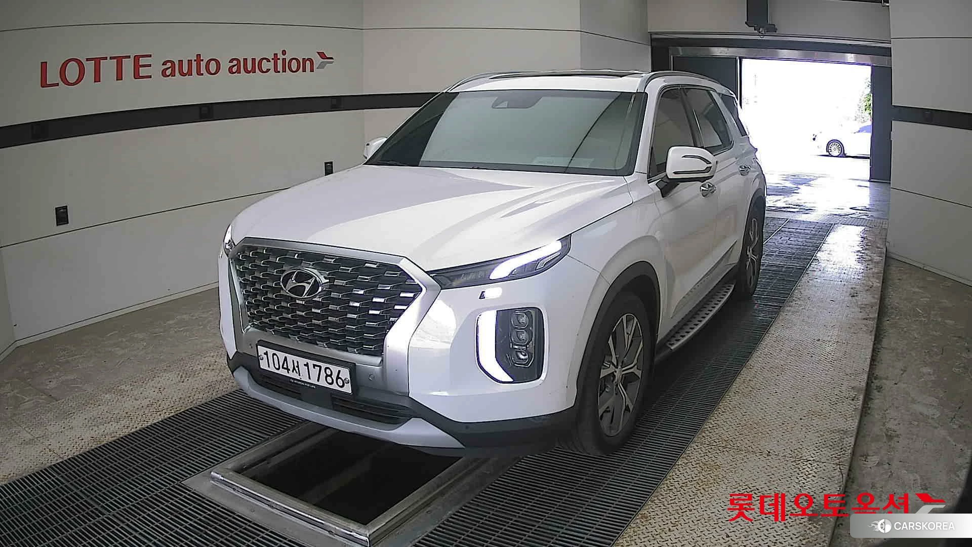 Hyundai Palisade 2021 Белый из Кореи