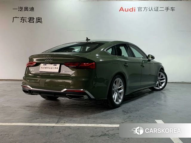 Audi A5 2024 Зеленый из Китая