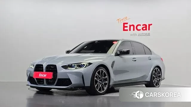 BMW M3 (G80) 2022 Серебристо-серый из Кореи