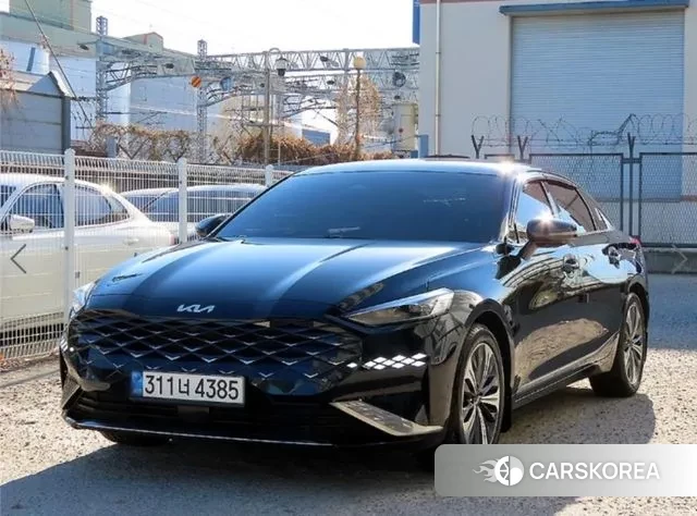 Kia K8 2021 Черный из Кореи