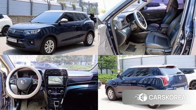 Ssangyong Berry New Tivoli 2019 Синий из Кореи