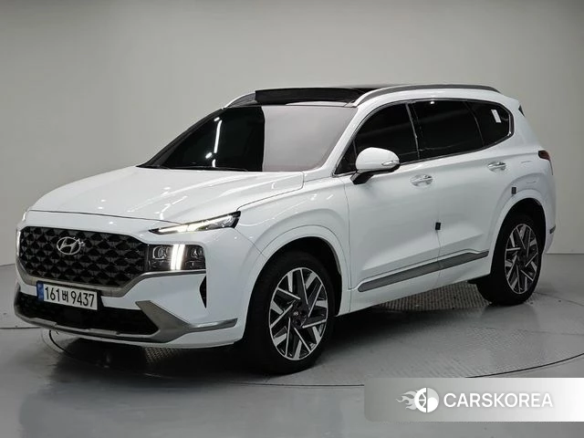 Hyundai The New Santa Fe 2023 Белый из Кореи