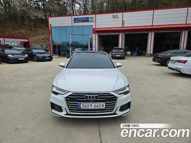 Audi A6 (C8) 2023 Белый из Кореи