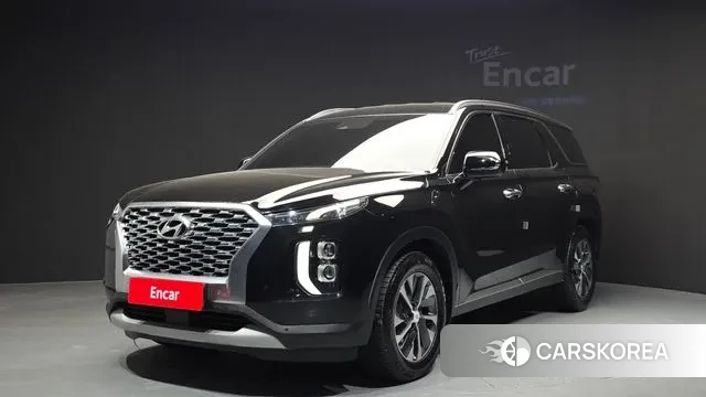 Hyundai Palisade 2021 Черный из Кореи