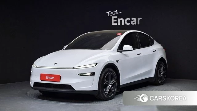 Tesla Model Y 2025 Белый из Кореи