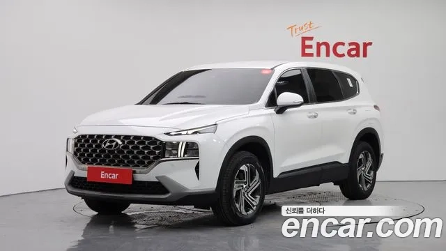Hyundai The New Santa Fe 2022 Белый из Кореи