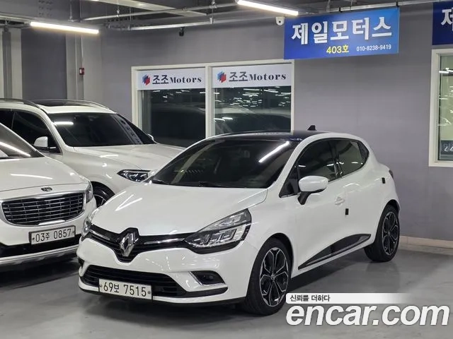 Renault Korea (Samsung) Clio 2019 Белый из Кореи