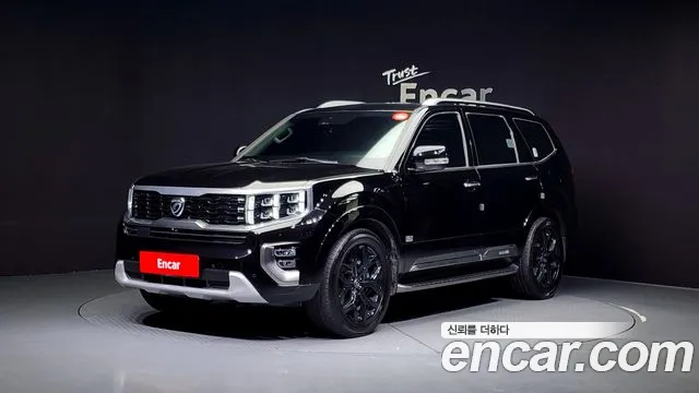 Kia Mohave Master 2021 Черный из Кореи