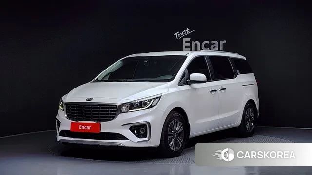 Kia The New Carnival 2018 Белый из Кореи